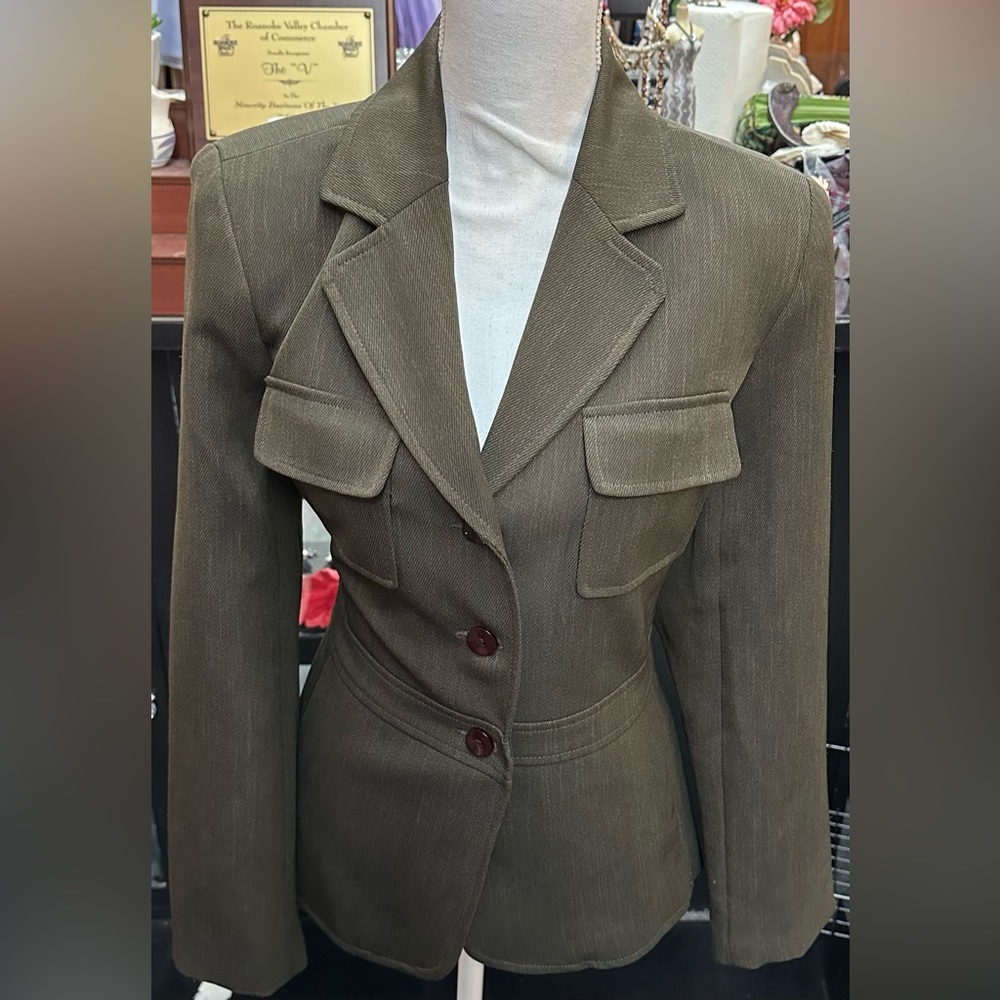Blacker by Stanley Blacker sz 12 blazer